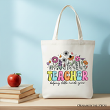 Teacher Helping Little Minds Grow Tote Bag
