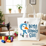 In My Granny Era Canvas Tote Bag