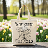 There Was Jesus Canvas Tote Bag