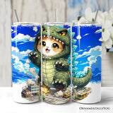Kawaii Cat Kaiju City Destroyer 20oz Tumbler