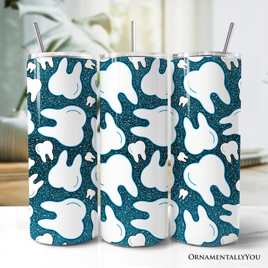 Glittered Tooth 20oz Tumbler