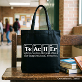 Teacher Inspirational Element Tote Bag