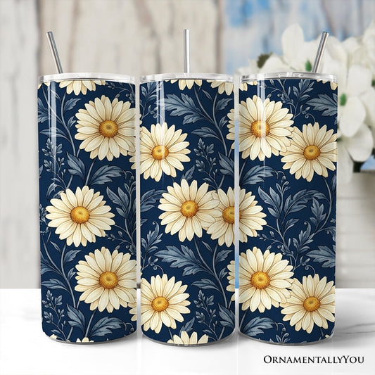 Daisy Floral Print 20oz Tumbler