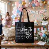 Mom To Be Canvas Tote Bag