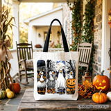 Halloween Goose Canvas Tote Bag
