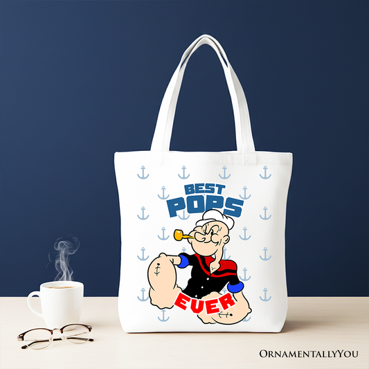 Best Pops Ever Canvas Tote Bag