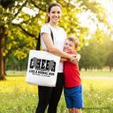 Cheer Mom Canvas Tote Bag