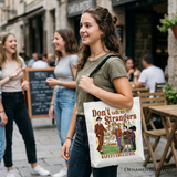 Dont Talk To Strangers Safety Education Canvas Tote Bag