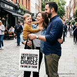 My Wifes Choices Canvas Tote Bag