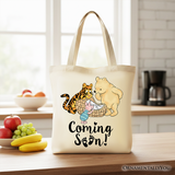 Coming Soon Canvas Tote Bag