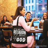 Relationship With God Canvas Tote Bag