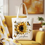 Be The Sunshine Canvas Tote Bag