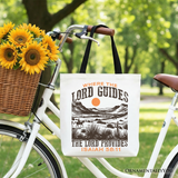 Where The Lord Guides Tote Bag
