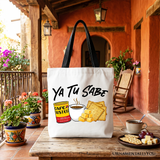 Tu Sabe Café Queso Tote Bag