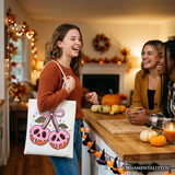 Ghost Pumpkin Tote Bag
