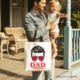 Dad Things Canvas Tote Bag