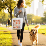 Dog Mama Canvas Tote Bag