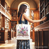 Just One More Chapter Canvas Tote Bag