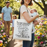 There Was Jesus Canvas Tote Bag