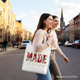 Made To Worship Canvas Tote Bag