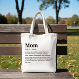 Mom Definition Canvas Tote Bag