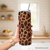 Safari Giraffe Print 20oz Tumbler