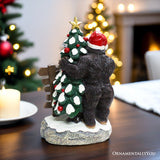 Bigfoot Christmas Tree With LED Lights Figurine