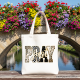 Just Pray Canvas Tote Bag