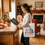 Salem Book Club Canvas Tote Bag