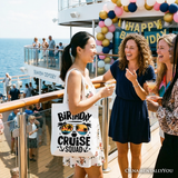 Birthday Cruise Squad Canvas Tote Bag