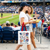 Game Day Baseball Tote Bag
