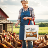 In My Granny Era Chicken Canvas Tote Bag