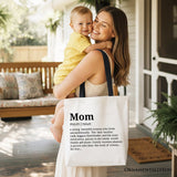 Mom Definition Canvas Tote Bag