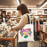 Thrift Queen Canvas Tote Bag