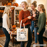 Girl Ghoul Canvas Tote Bag