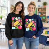 Floral School Sweatshirt