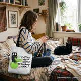 Should Be Working Canvas Tote Bag