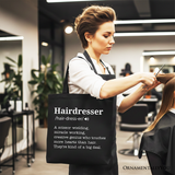 Hairdresser Definition Canvas Tote Bag