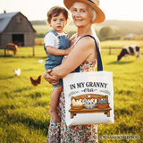 In My Granny Era Chicken Canvas Tote Bag