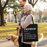 Pawma Definition Canvas Tote Bag