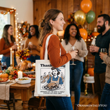 Thanksgiving Family Dysfunction Canvas Tote Bag