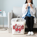 Nurse Heart Canvas Tote Bag