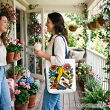 Banana Possum Canvas Tote Bag