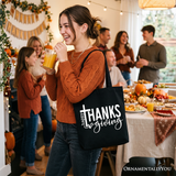 Happy Thanksgiving Canvas Tote Bag