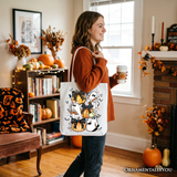 Halloween Ghost Canvas Tote Bag