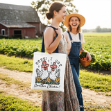 Oops I Got Another Chicken Canvas Tote Bag