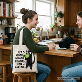 Doing Weird Canvas Tote Bag