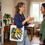 Banana Possum Canvas Tote Bag