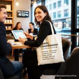 Chaos Coordinator Definition Canvas Tote Bag