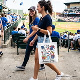 Game Day Baseball Tote Bag